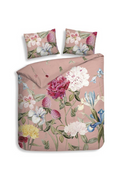 Heckett Lane Dekbedovertrek Katoen Satijn Flores - pink