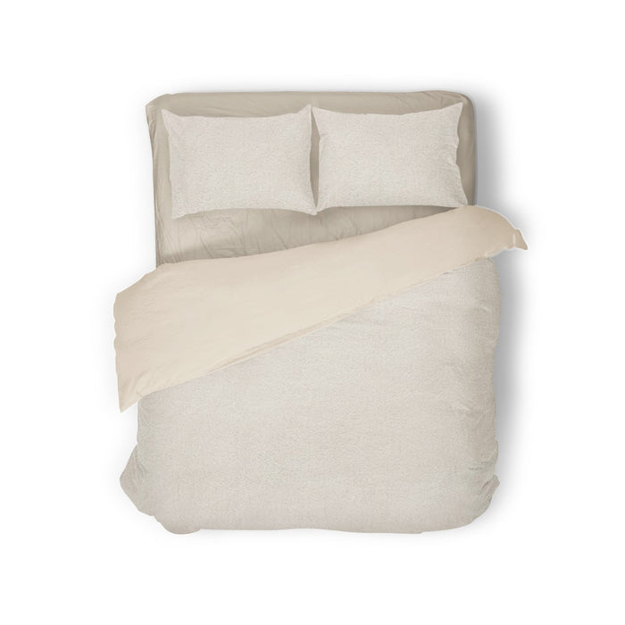 Eleganzzz Dekbedovertrek Teddy Pluche - off white