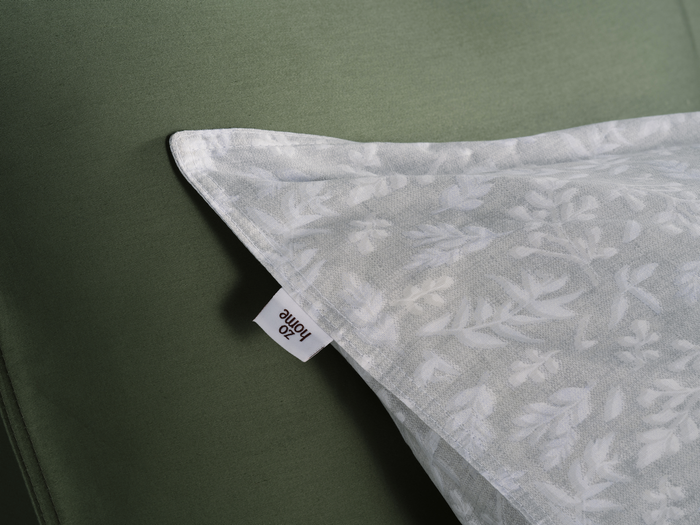 Zo Home Dekbedovertrek Katoen Petali di Lino - dove grey