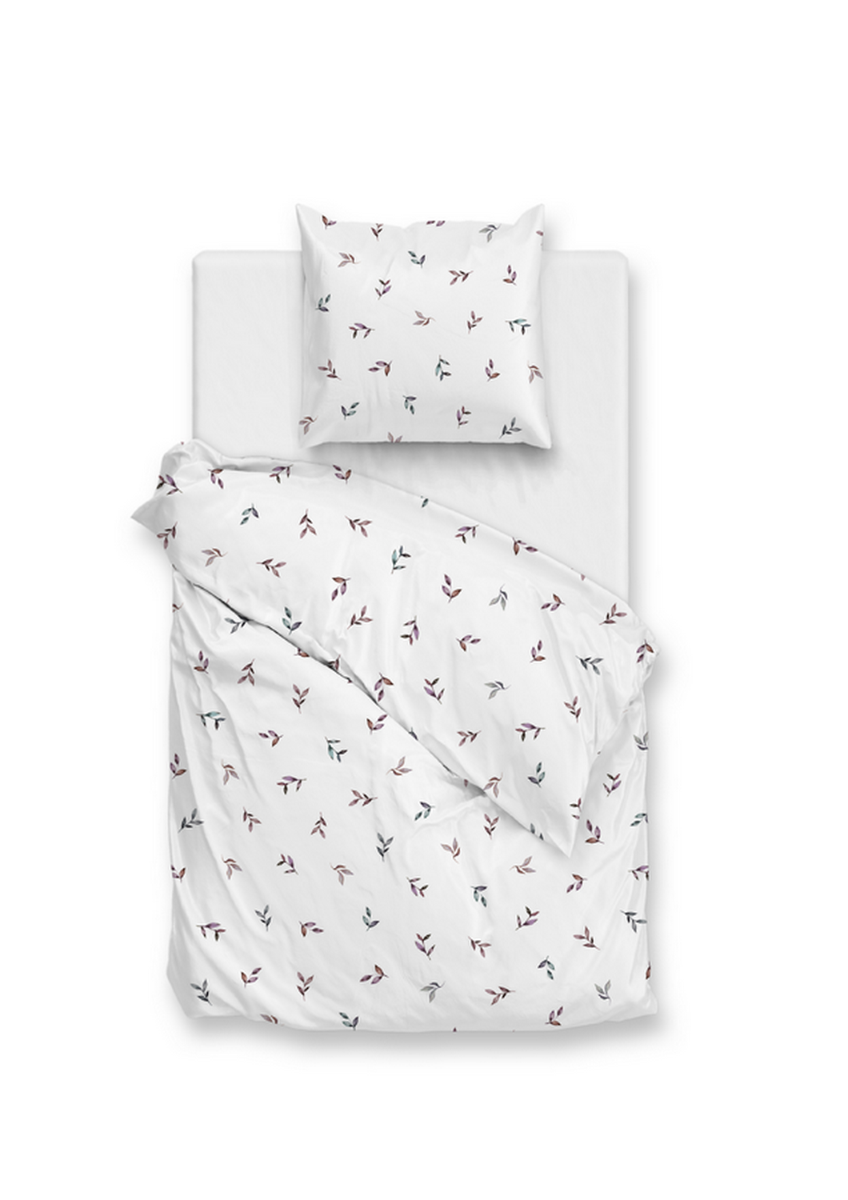 Zo Home Dekbedovertrek Katoen Satijn Sienna - white