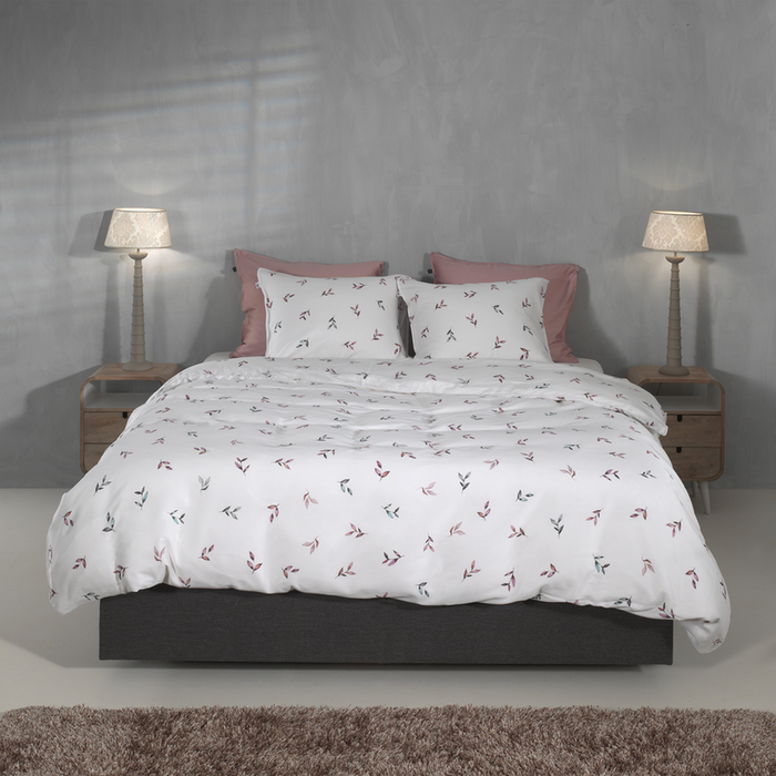 Zo Home Dekbedovertrek Katoen Satijn Sienna - white