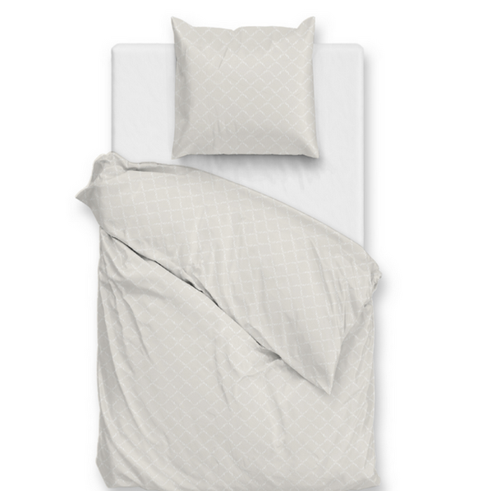 Zo Home Dekbedovertrek Katoen Satijn Linea di Satinado - off white