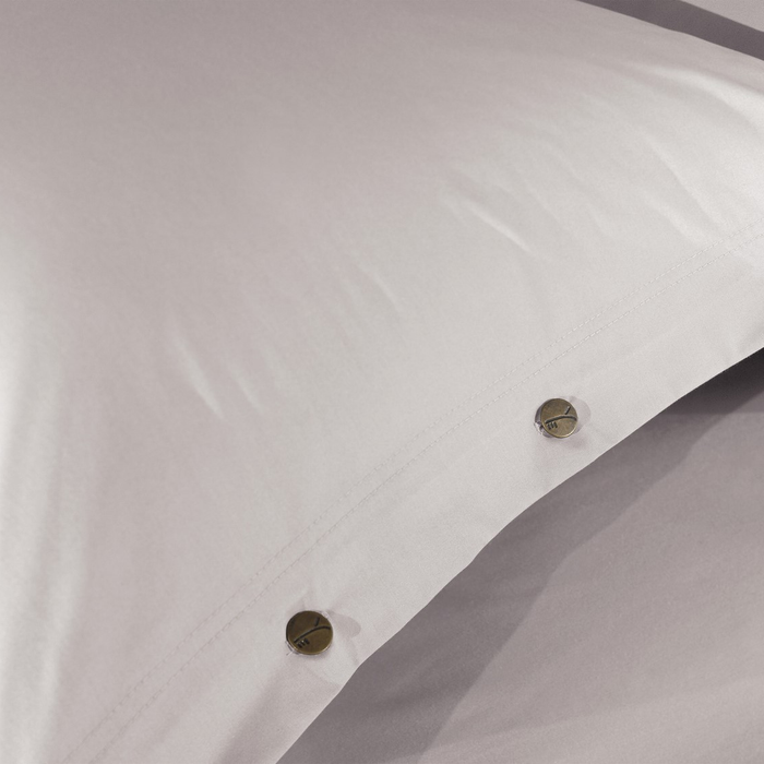 Yellow Dekbedovertrek Percale cloud pink