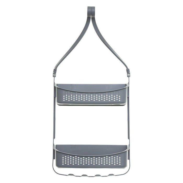 5Five Doucherekje - 2-laags - grijs - kunststof - 32x70 cm