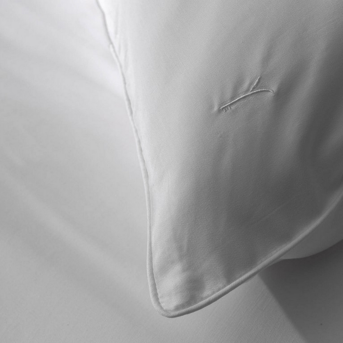 Yellow Dekbedovertrek Bamboo - quartz white