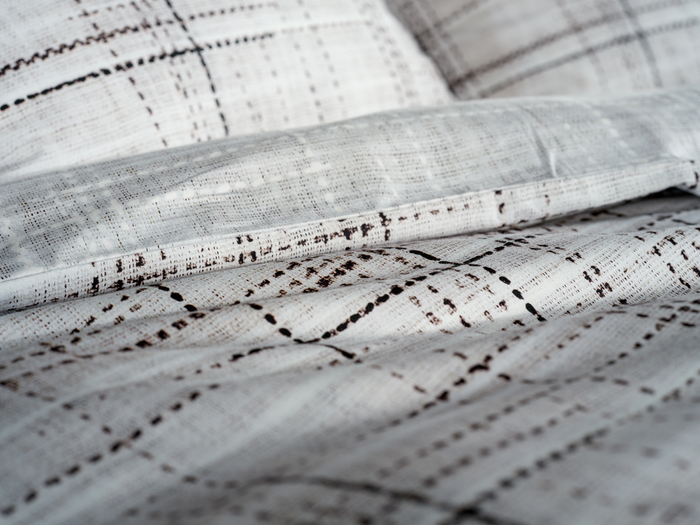 Heckett Lane Dekbedovertrek Katoen Twill Helgi - grey