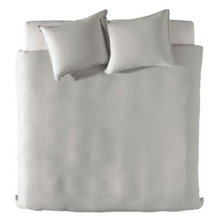 Yellow Dekbedovertrek Mousseline Gauze Katoen Garza - vaporous grey