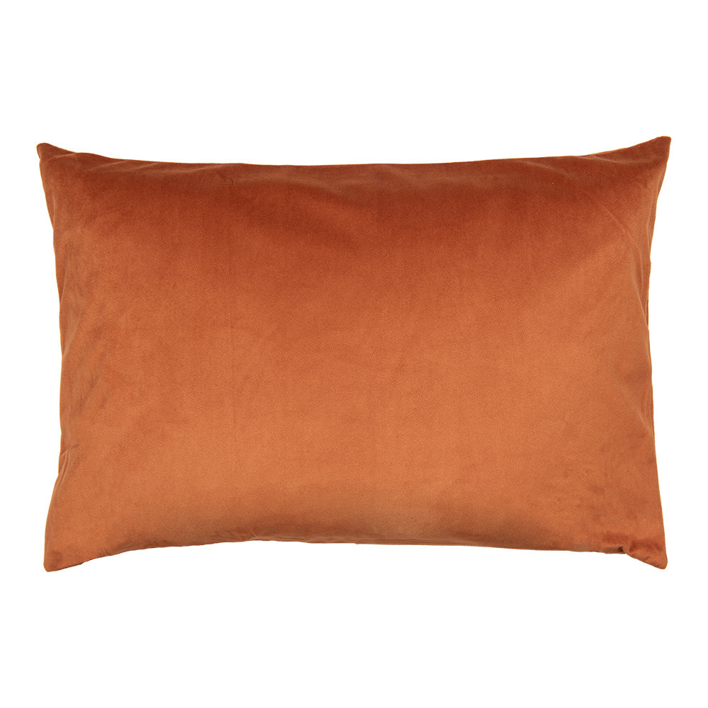 Clayre & Eef Kussenhoes 35x50 cm Oranje Polyester