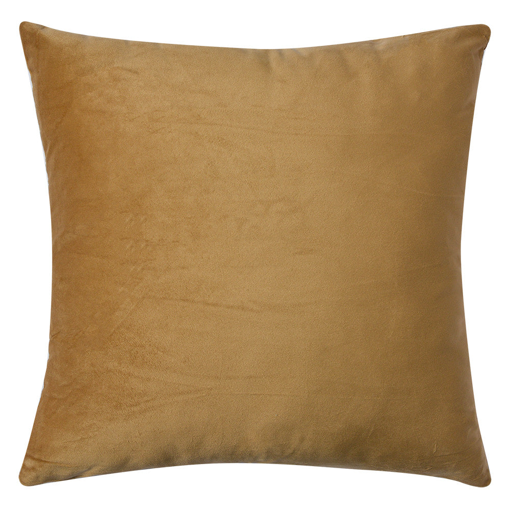 Clayre & Eef Kussenhoes 45x45 cm Bruin Synthetisch