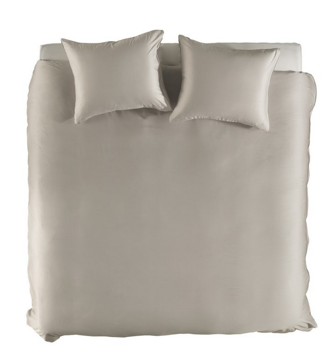 Yellow Dekbedovertrek Bamboo - flint grey