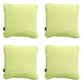 Madison -  Sierkussen Panama lime - Ca. 60x60 cm - Set van 4