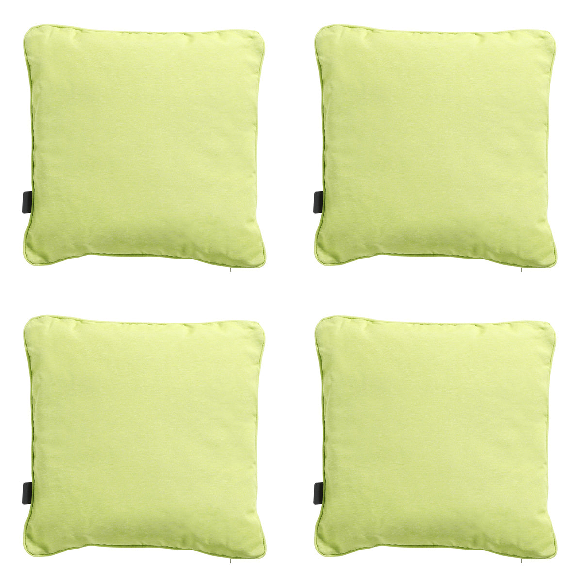 Madison -  Sierkussen Panama lime - Ca. 60x60 cm - Set van 4