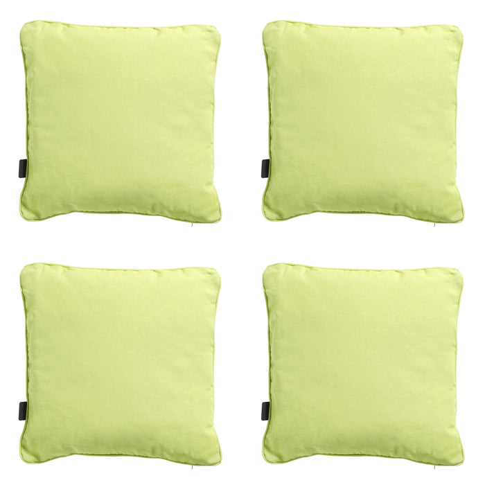 Madison -  Sierkussen Panama lime - Ca. 60x60 cm - Set van 4