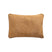PTMD Suky Camel Suede Leather Cushion Rectangle
