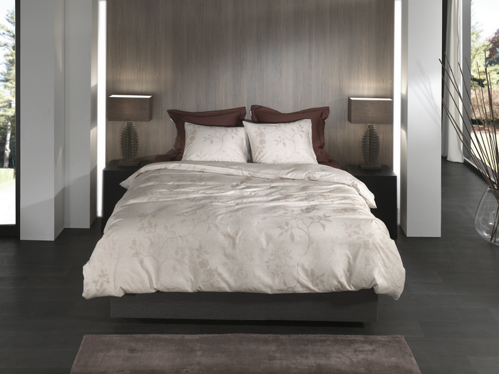 Heckett Lane Dekbedovertrek Katoen Twill Yara - beige