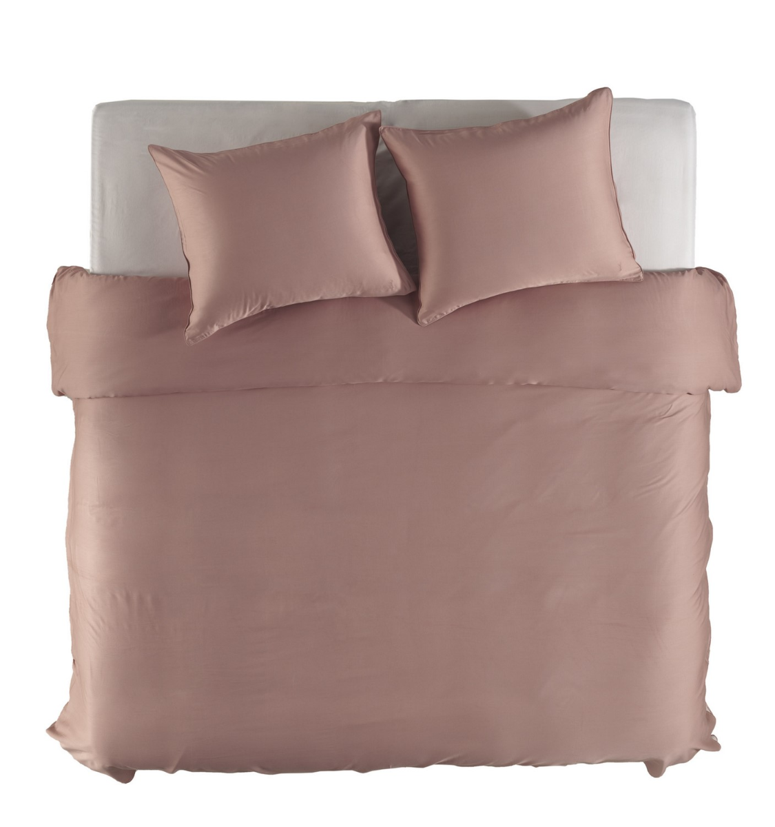 Yellow Dekbedovertrek Bamboo - shady pink