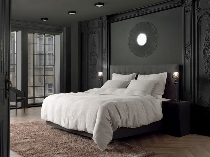 Yellow Dekbedovertrek Mousseline Katoen Garza - vaporous grey