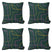 Madison -  Sierkussen Joah green - Ca. 50x50 cm - Set van 4