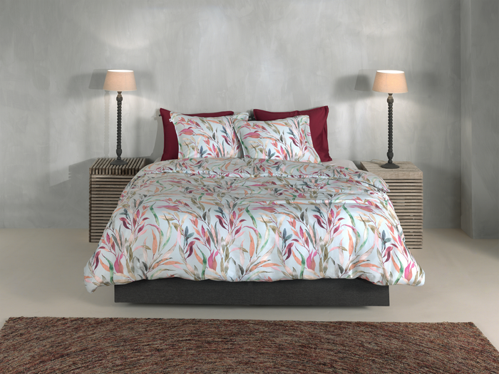 Zo Home Dekbedovertrekset Katoen Satijn Tia - green