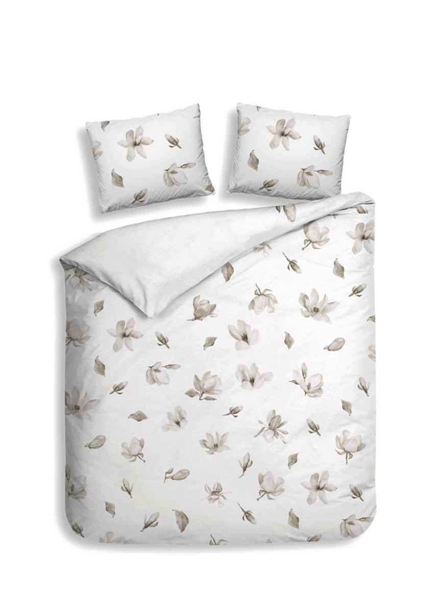 Heckett Lane Dekbedovertrek Katoen Clip-Sheared Rio - White