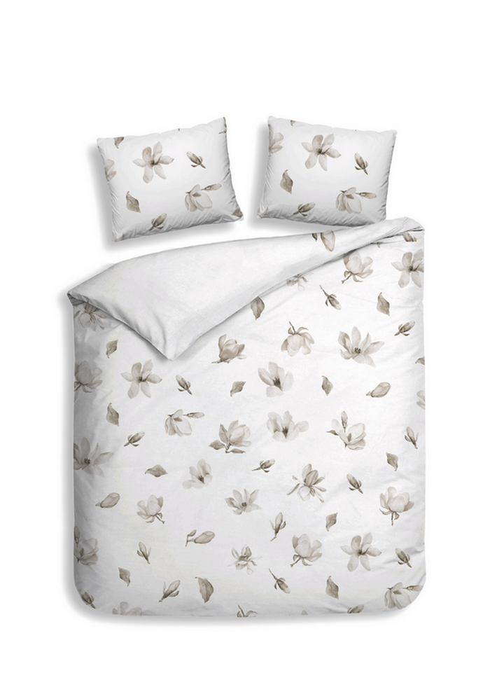 Heckett Lane Dekbedovertrek Katoen Clip-Sheared Rio - White