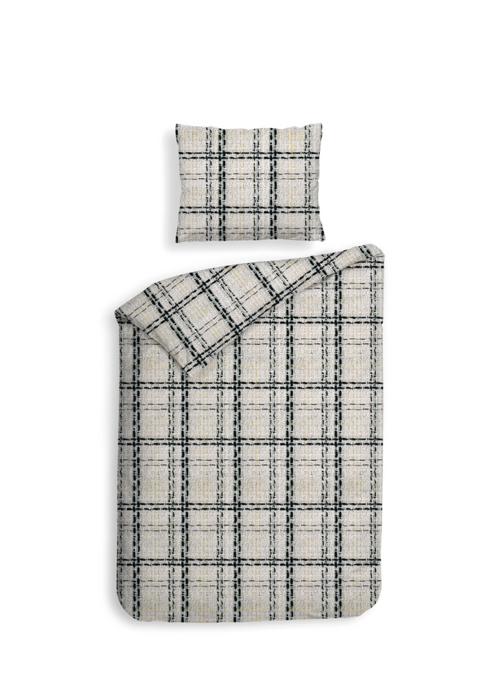 Heckett Lane Dekbedovertrek Flanel Enio - multi