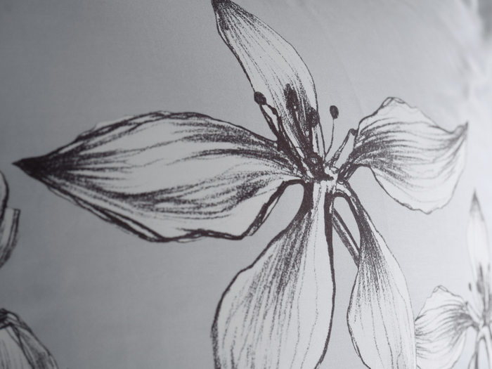 Heckett Lane Dekbedovertrek Katoen Satijn Ketill - grey