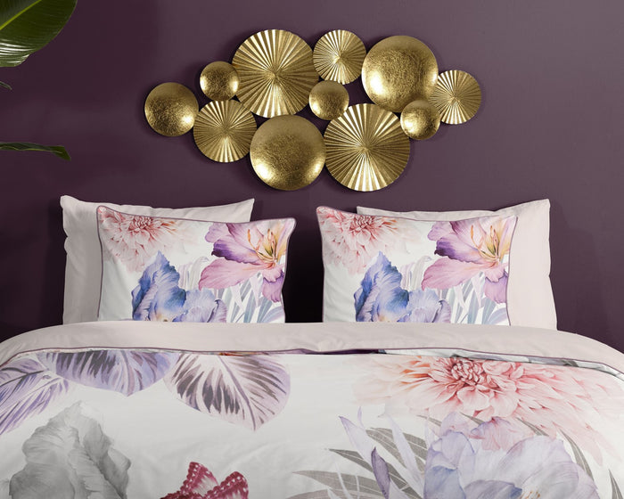 Descanso Dekbedovertrek Biologische Katoen Satijn Caen - multi