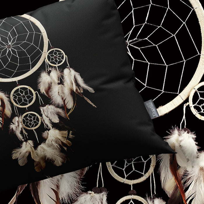 Eleganzzz Dekbedovertrek Micropercal Catch the Dream - black