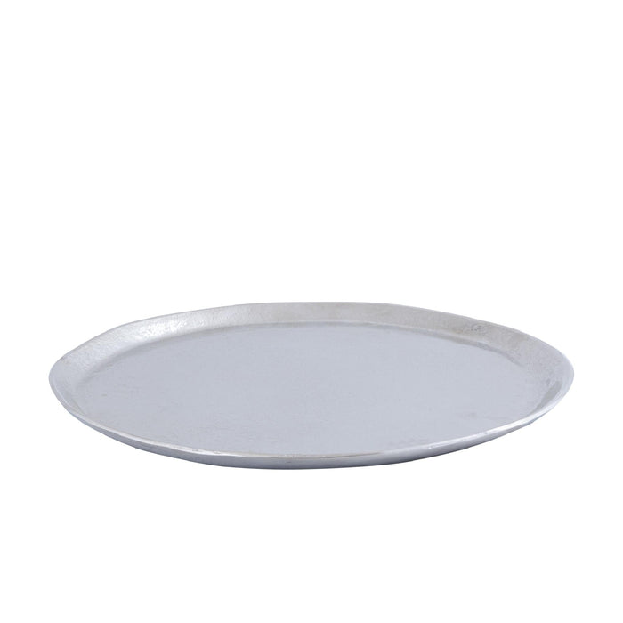 PTMD Plateau Elzye - 40x40x2 cm - Aluminium - Zilver