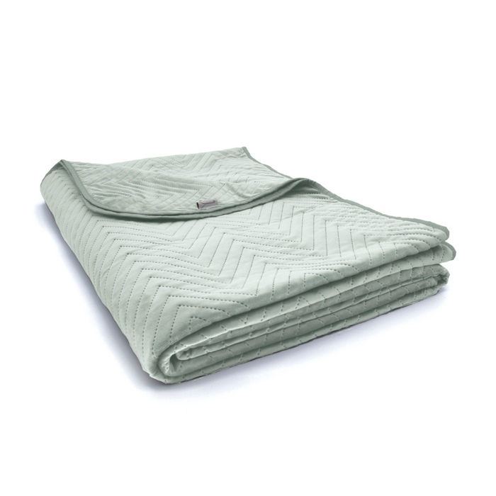 Yellow Bedsprei Madeline - laurel green