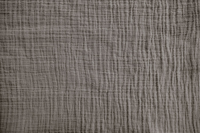 Heckett Lane Dekbedovertrek Mousseline Katoen Scarlett - fossil taupe