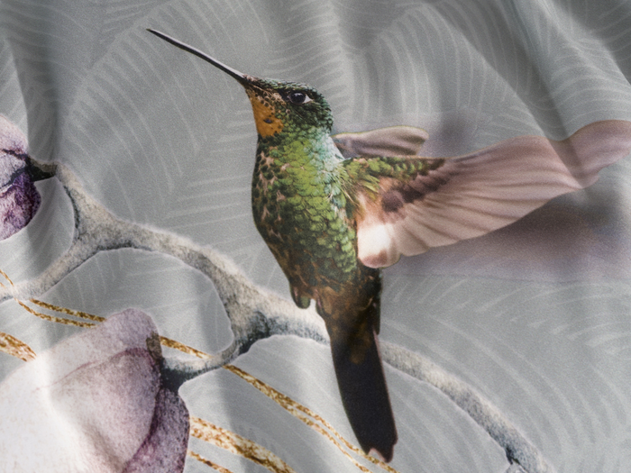 Heckett Lane Dekbedovertrek Katoen Satijn Ana - green