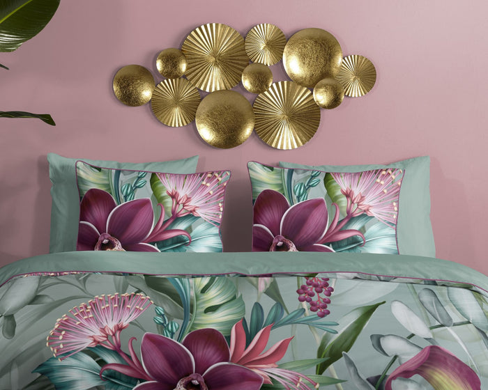 Descanso Dekbedovertrek Biologische Katoen Satijn Allison - multi