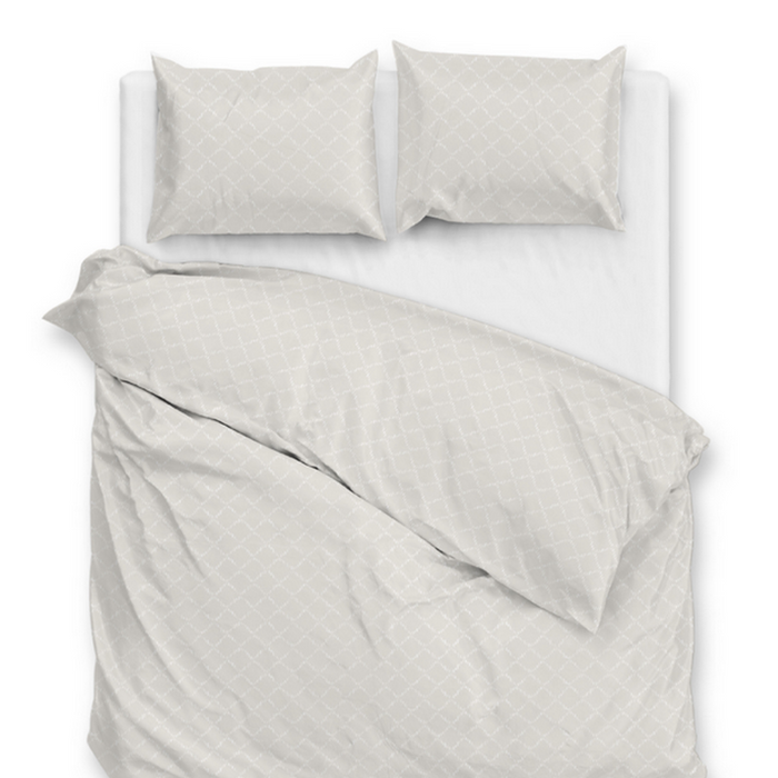 Zo Home Dekbedovertrek Katoen Satijn Linea di Satinado - off white