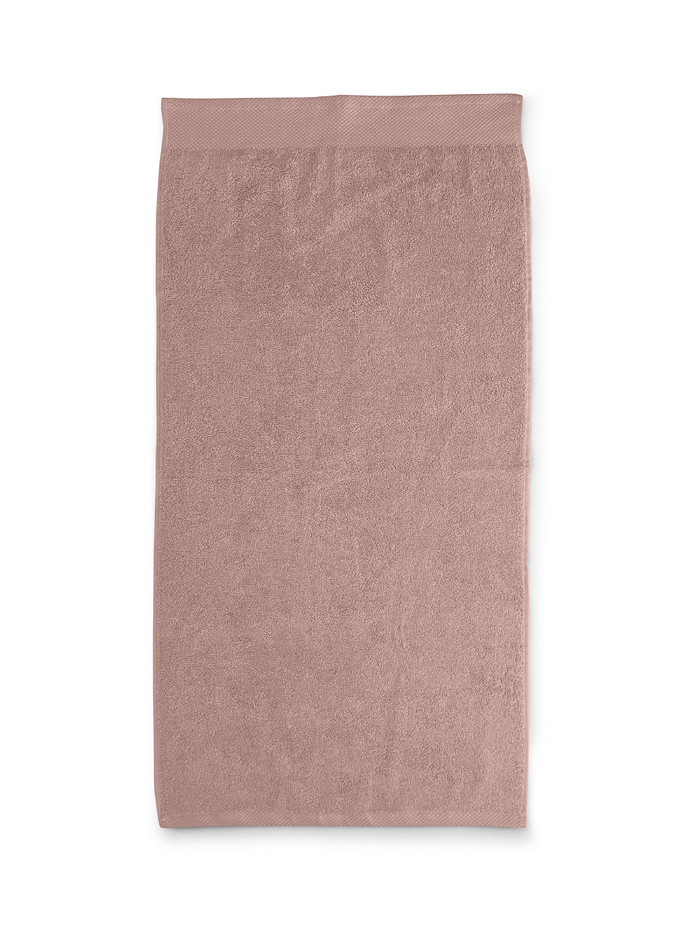 LINNICK Diamond Badstof Handdoek 50x100cm - rose - set van 4
