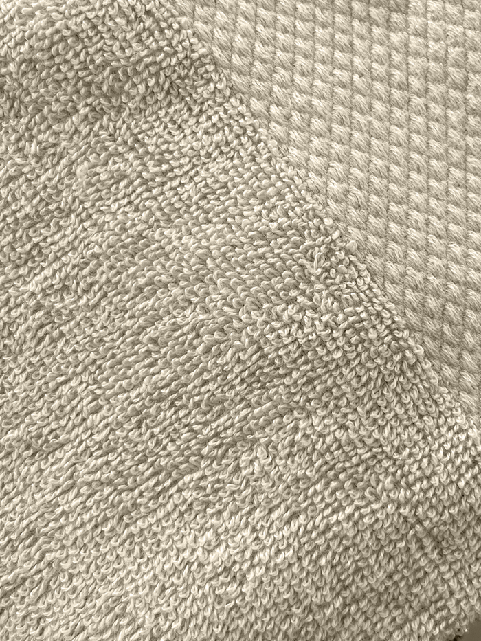 LINNICKBadstof Badlaken  Katoen 70x140cm - sand - set van 4