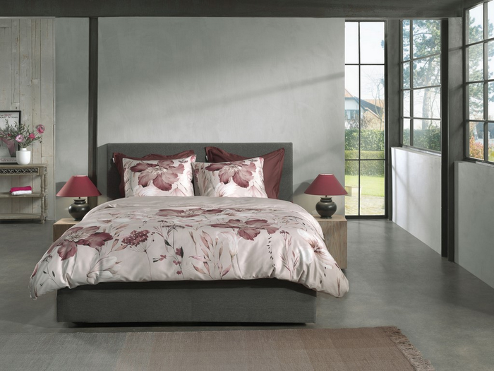 Heckett Lane Dekbedovertrek Katoen Satijn Marie - natural