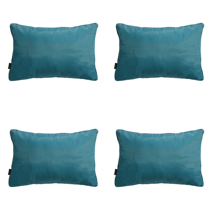 Madison -  Sierkussen Panama sea blue - Ca. 40x60 cm - Set van 4