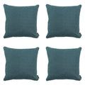 Madison -  Sierkussen Sea blue canvas eco+ - Ca. 50x50 cm - Set van 4