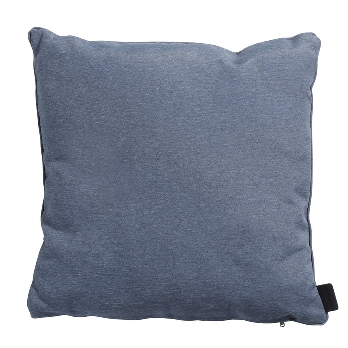 Madison -  Sierkussen Panama safier blue - Ca. 60x60 cm - Set van 4