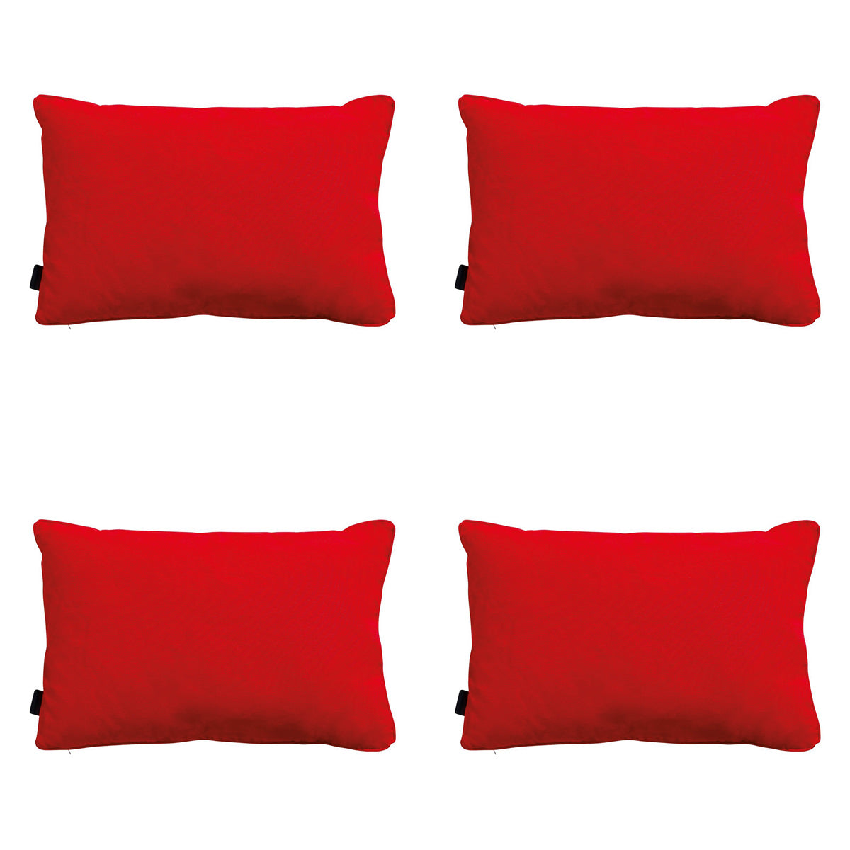Madison -  Sierkussen Panama red - Ca. 40x60 cm - Set van 4