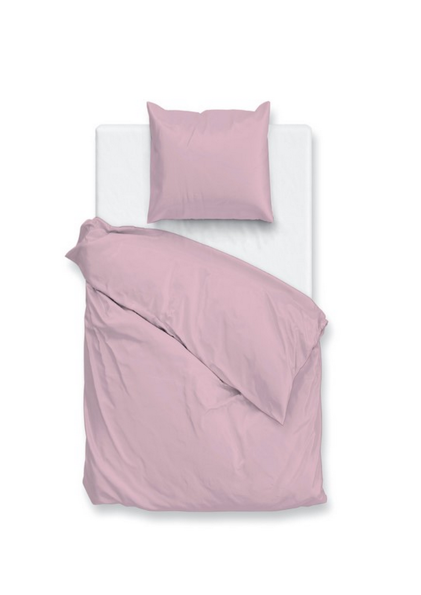 Zo Home Dekbedovertrek Katoen Percalle - lilac pink