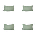 Madison -  Sierkussen Napels kaki - Ca. 30x50 cm - Set van 4