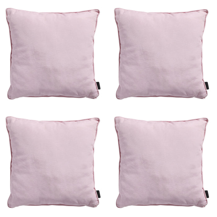 Madison -  Sierkussen Panama soft pink - Ca. 60x60 cm - Set van 4