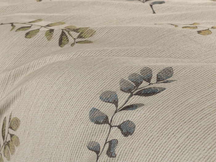 Heckett Lane Dekbedovertrek Katoen Twill Listi - natural