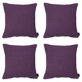 Madison -  Sierkussen Panama purple - Ca. 60x60 cm - Set van 4