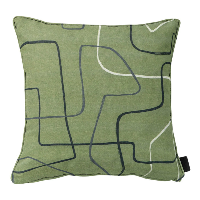 Madison -  Sierkussen Joah sage - Ca. 50x50 cm - Set van 4