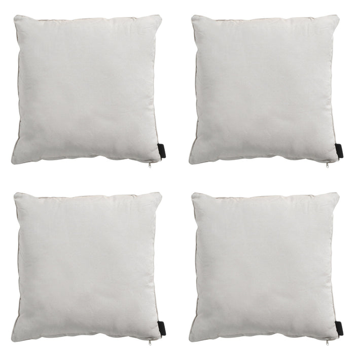 Madison -  Sierkussen Panama linnen - Ca. 60x60 cm - Set van 4
