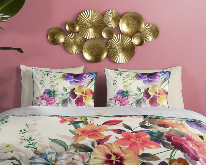 Descanso Dekbedovertrek Biologische Katoen Satijn Novara - ecru